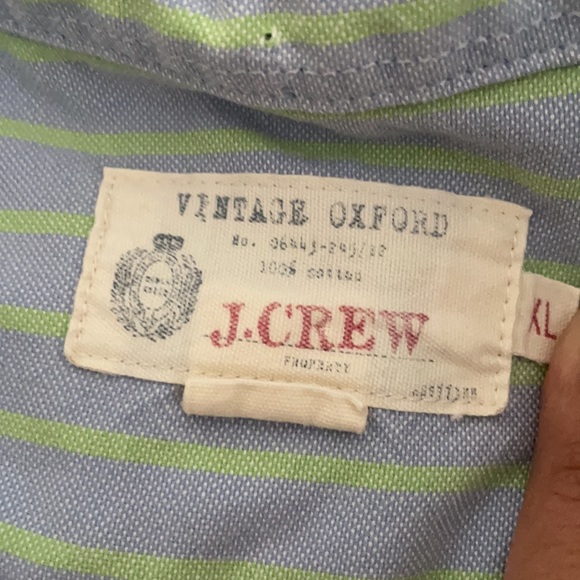 Men J Crew button down shirt size : XL - Picture 2 of 3